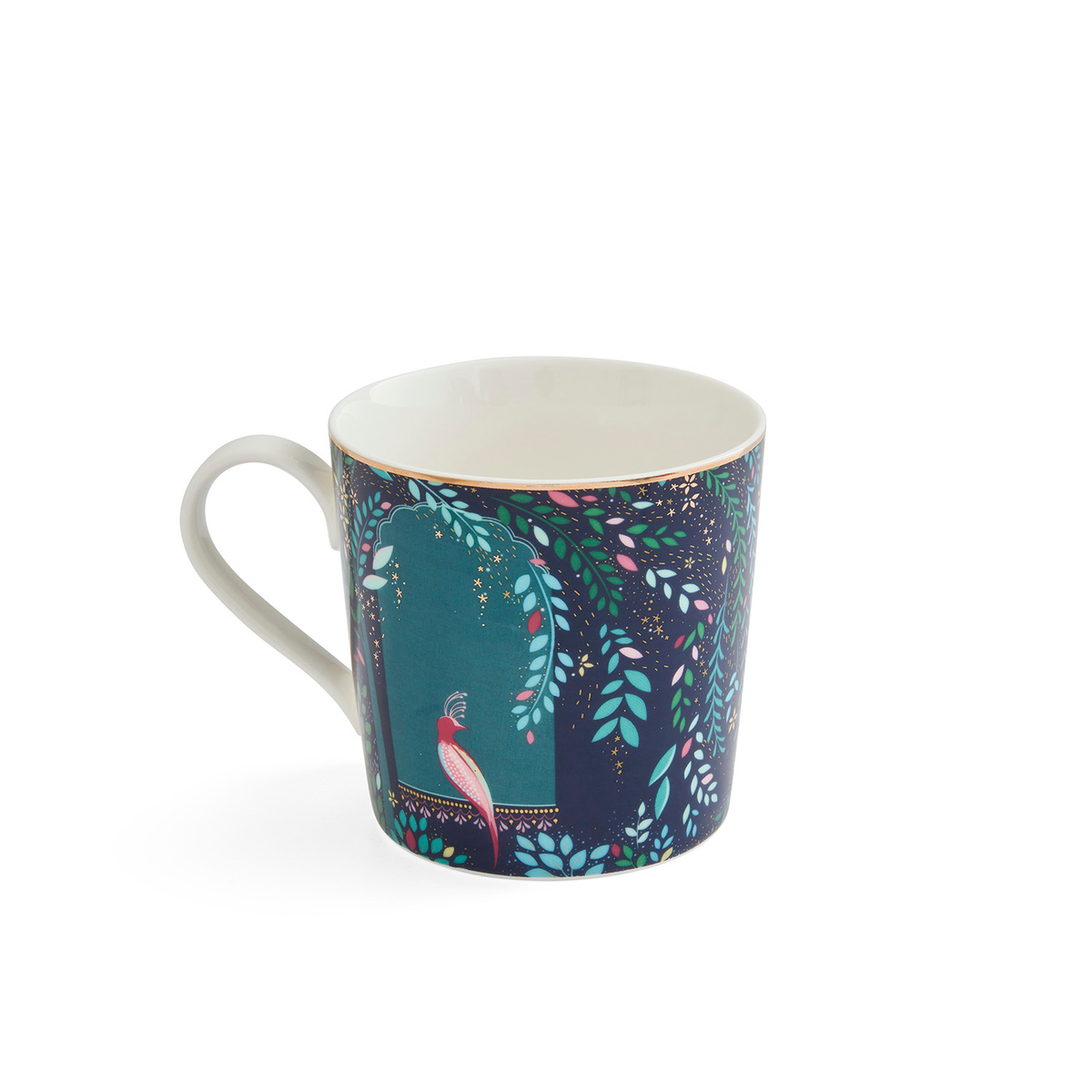 Sara Miller India Giraffe's Courtyard Mug image number null